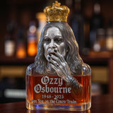Ozzy Uvidíme se na bláznivém vlaku Whisky láhev