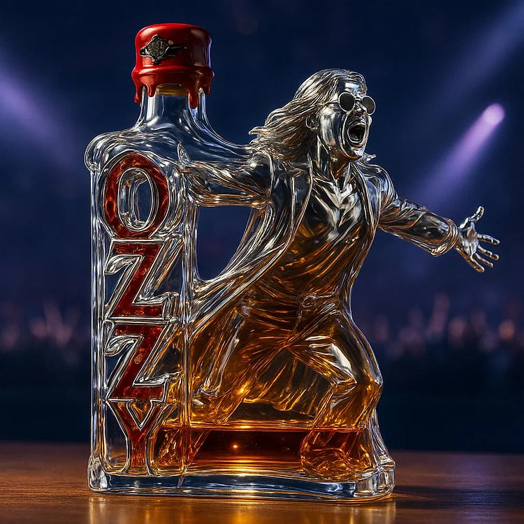 Láhev na whisky – Ozzy Osbourne ikonická edice