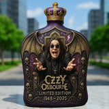 Limitovaná edice lahví whisky Ozzy Osbourne Embossed Glass - 5