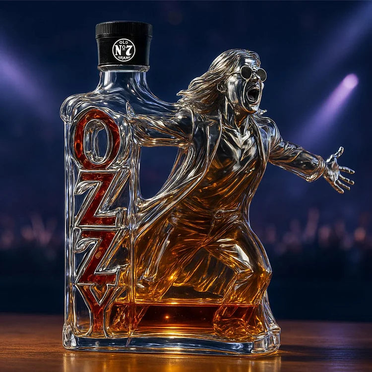 Láhev na whisky – Ozzy Osbourne ikonická edice