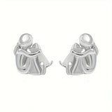 Lucie - Náušnice s objetím psa