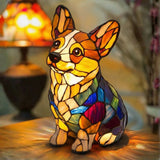 Piškot - Lampa z vitráží