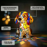 Charlie - Lampa ve vitrážích