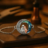 Nastavitelný šťastný náramek ze sterlingového stříbra s motivem psa